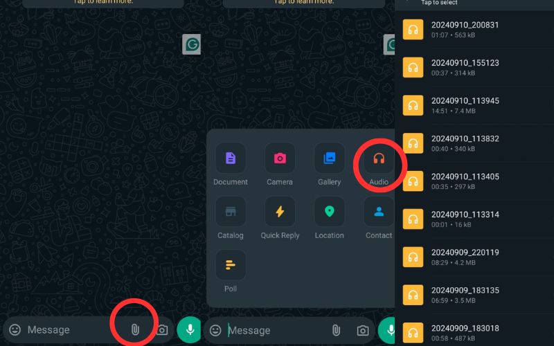 Klicken Sie auf WhatsApp senden | Erstellen Sie eine freigegebene Playlist auf Apple Music
