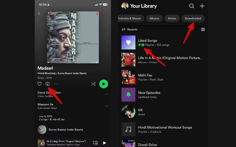Playlists über Spotify herunterladen | Spotify-Playlists offline aufs Handy oder den Computer herunterladen