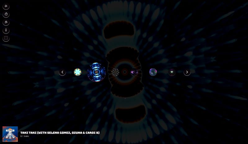 Kaleidosync | spotify visualizer