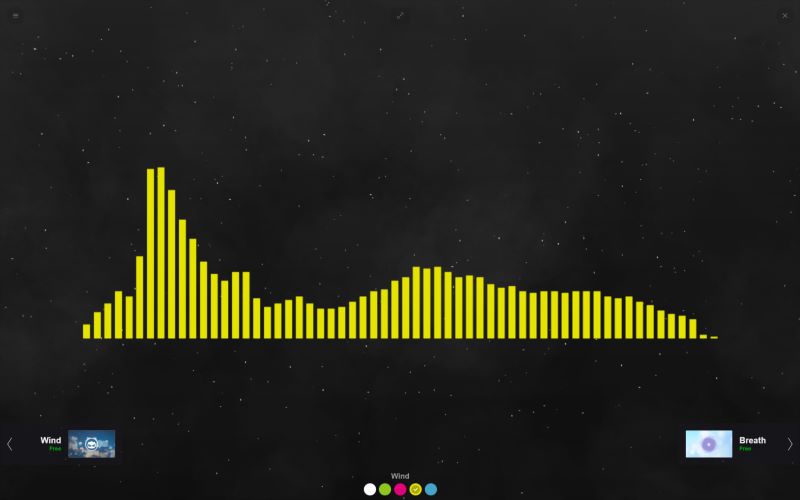 Music Storm | spotify visualizer