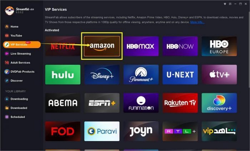 StreamFab Amazon Downloader 2 | kostenloser Amazon-Video-Downloader