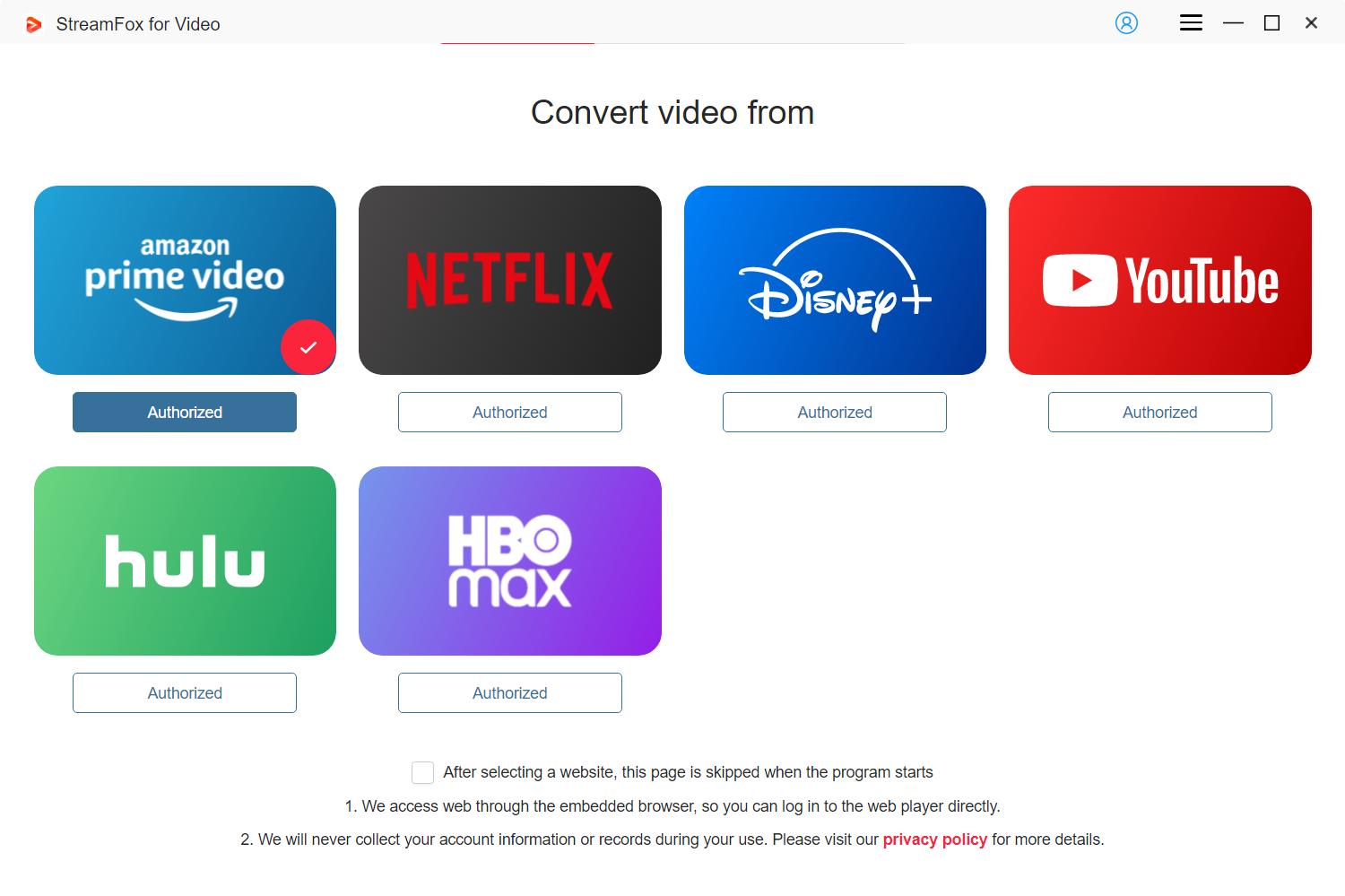 Netflix auswählen | Streamfox für Video-Benutzerhandbuch