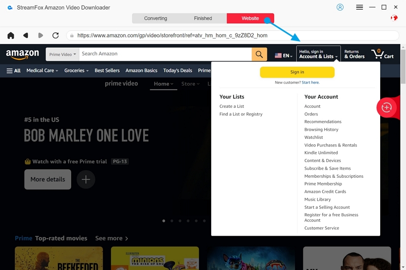 StreamFox Amazon Video Downloader | Amazon Prime Video-Downloader