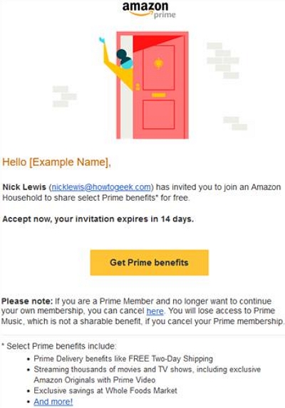 akzeptiere deine Einladung | Kann ich heruntergeladene Amazon Prime-Videos teilen?