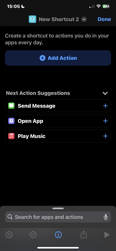 Aktion hinzufügen | So schauen Sie Netflix auf Apple Carplay