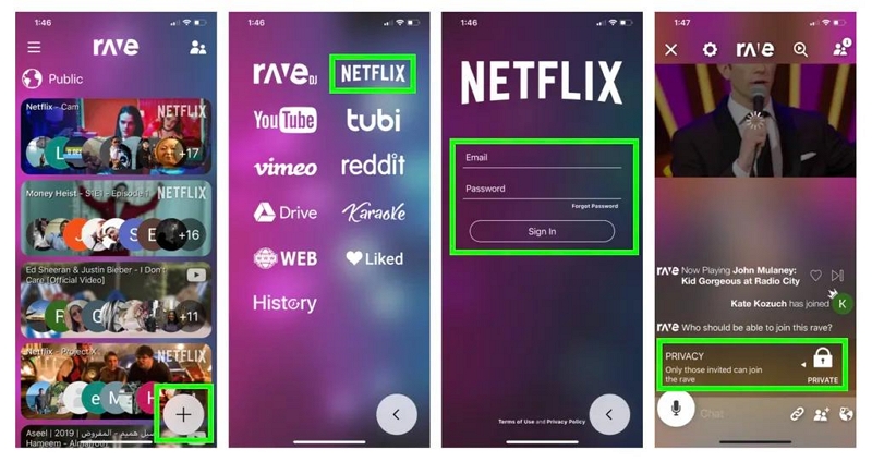 Freunde auswählen | Gemeinsam Netflix schauen